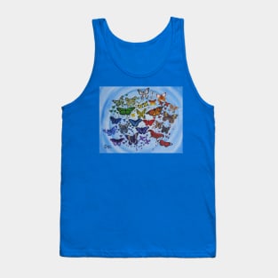 Butterflies of the World IV Tank Top